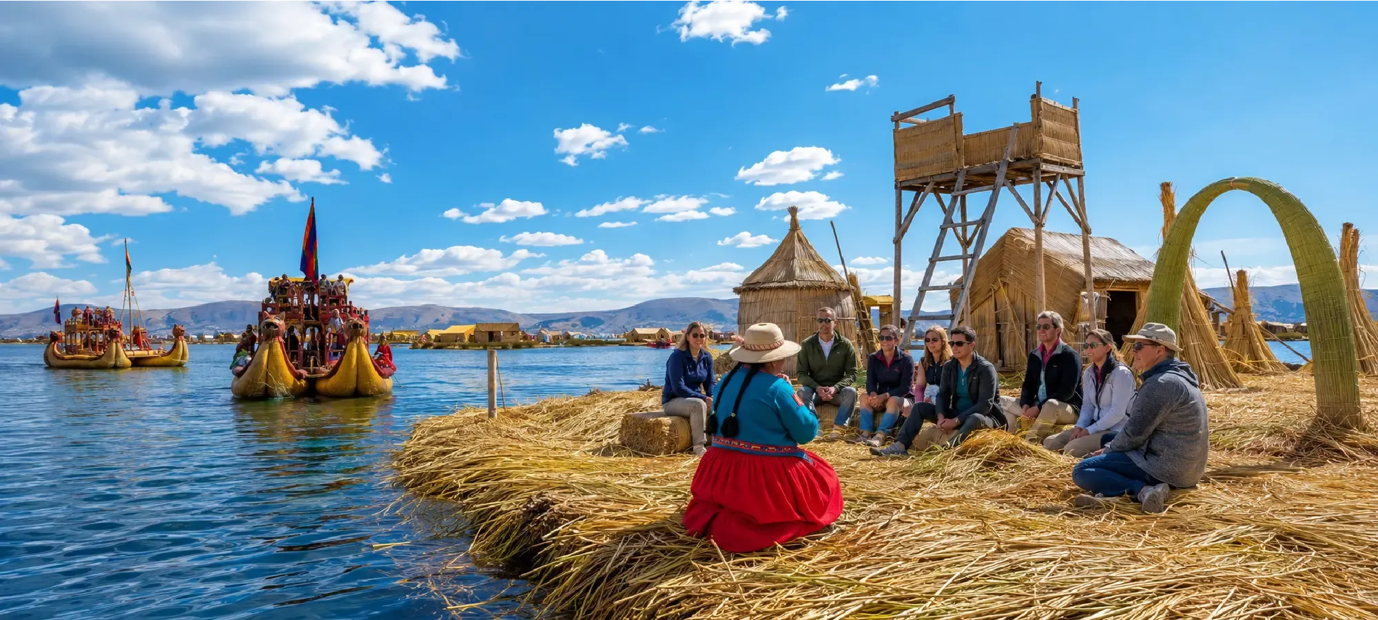Full Day Uros and Taquile Tour from Puno