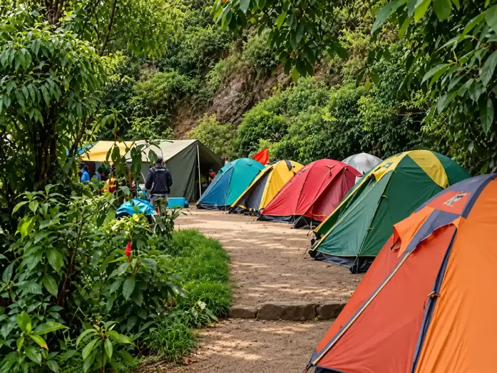 dormir en carpa Camino Inca.webp