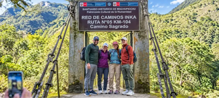 Km 104: Starting Point of the Short Inca Trail