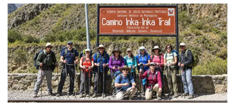 Km 82: inicio del Camino Inca clásico