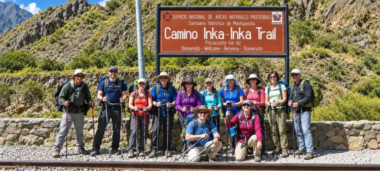 Km 82: início da Trilha Inca clássica